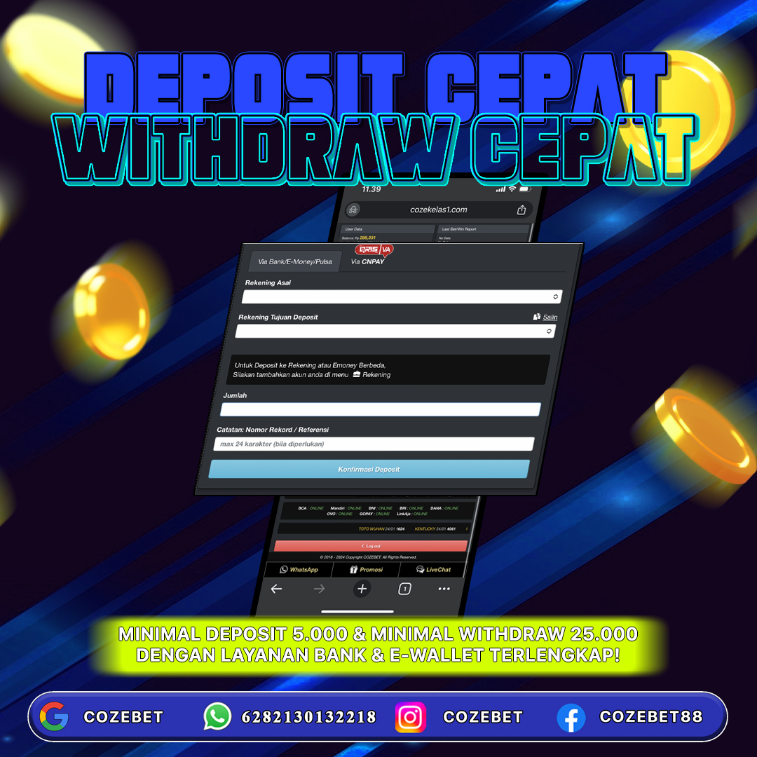 Cozebet Slot: Jackpot Hari Didapat Setiap Gampang